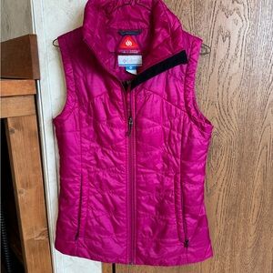 Columbia Small Fuchsia Quilted Vest